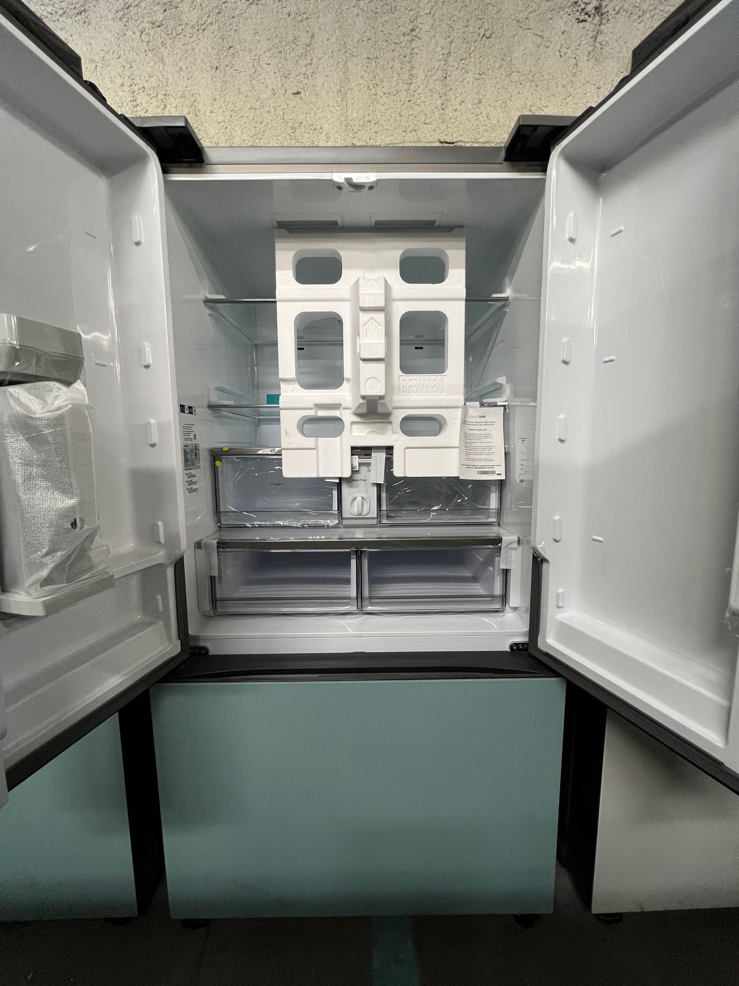 Samsung BESPOKE 30 cu. ft. 3-Doors White & Blue